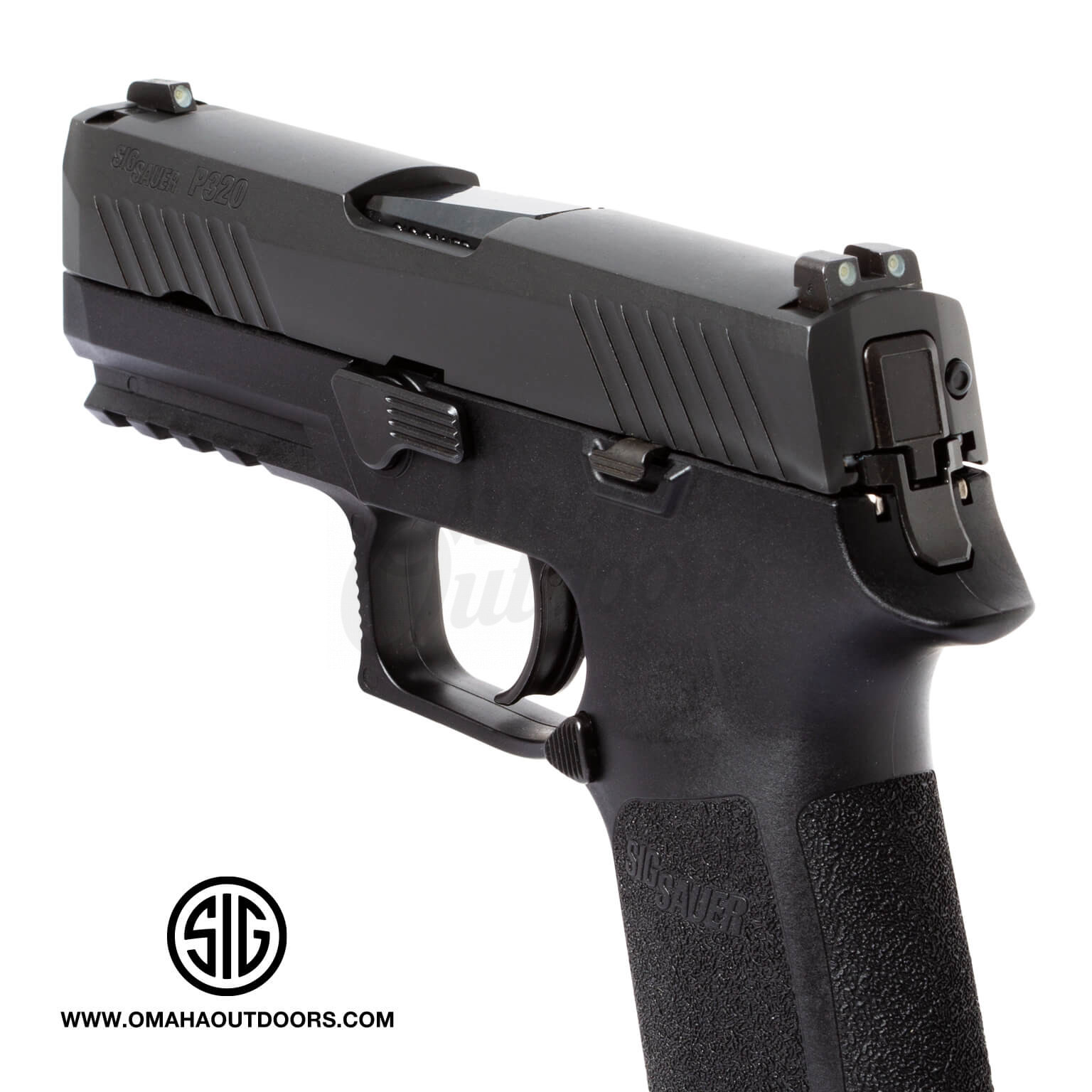 Sig Sauer P320 Compact Pistol 9 Rd 45 Acp Night Sights Omaha Outdoors