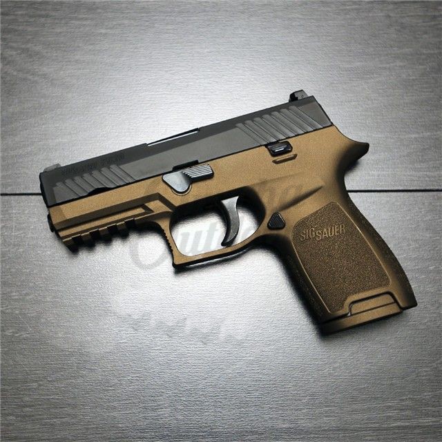 Sig Sauer P320 Compact Burnt Bronze Pistol 9mm 15 Rd Omaha Outdoors 6822