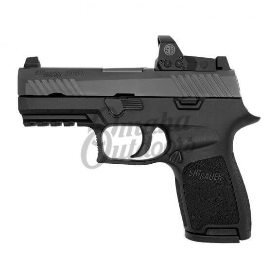 Sig P320 Rx Compact Pistol 15 Rd 9mm Night Sights Romeo 1 Reflex Omaha Outdoors 9280