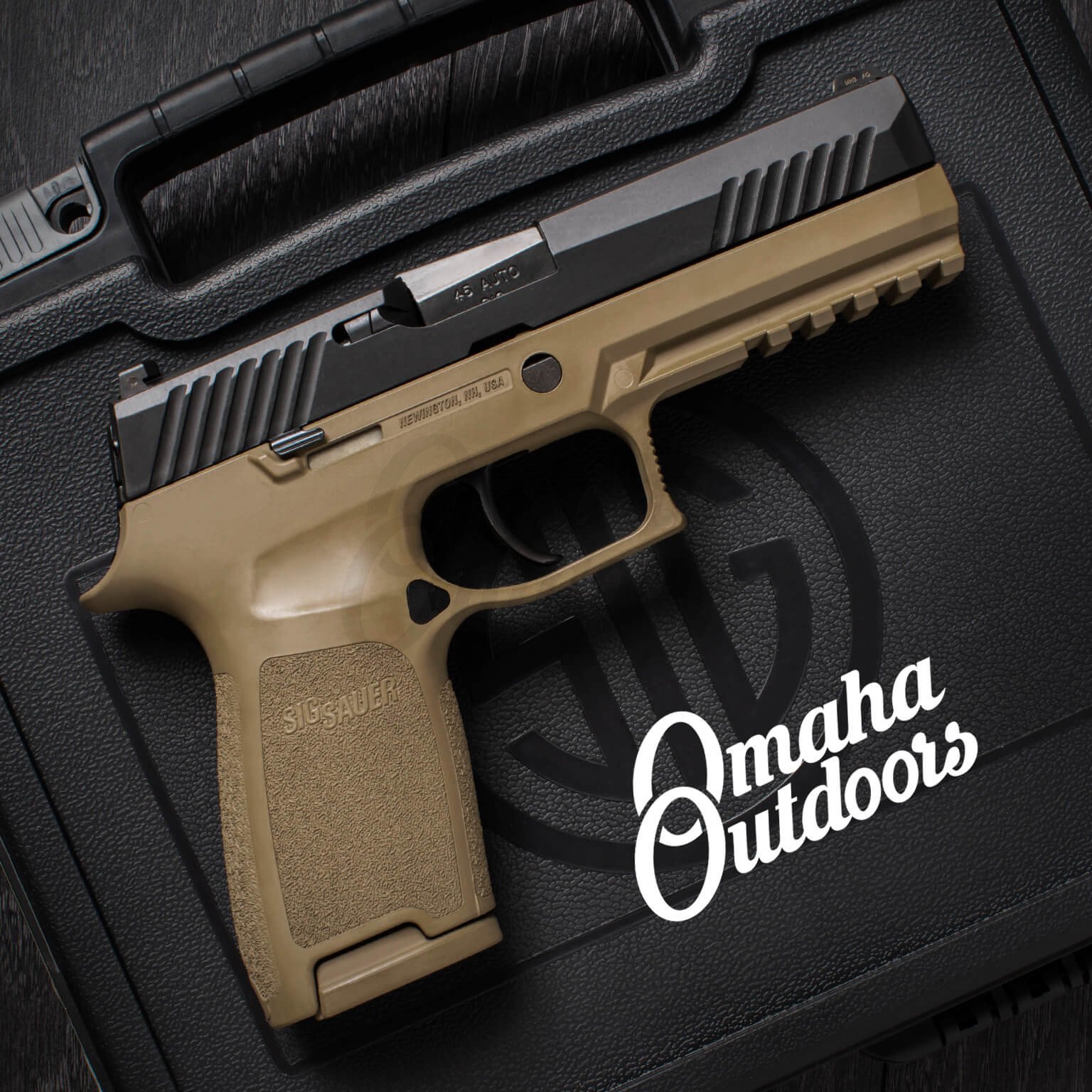 Sig P320 Full Size 10 Rd 45 Acp Fde Pistol Night Sights Omaha Outdoors 0026