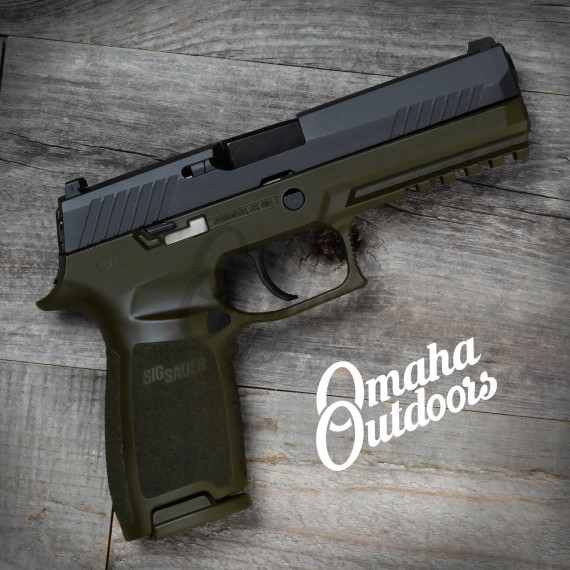 SIG P320 9mm Full Size OD Green - Omaha Outdoors