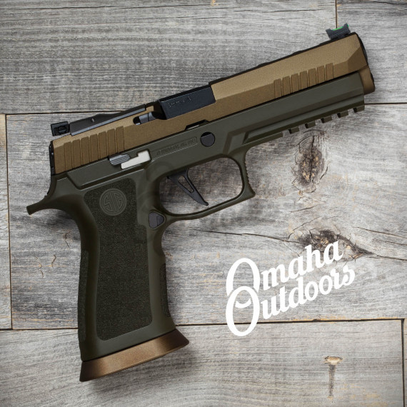 SIG P320 X5 Legion OD Green / Spartan Bronze Slide and Magwell - Omaha ...