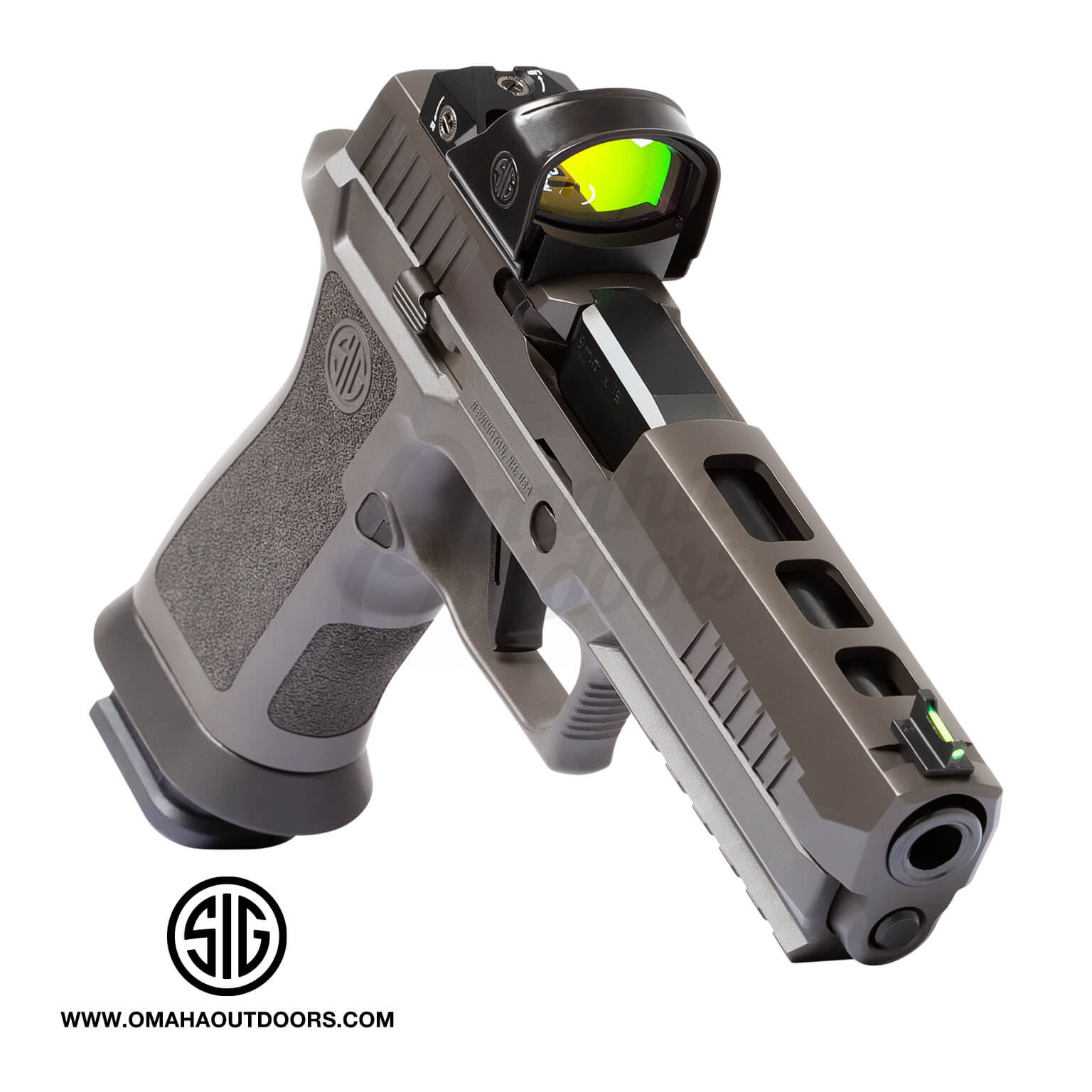 Sig Sauer P320 X-Five Legion RXP Pistol 9mm 21 RD Romeo1 PRO - Omaha ...