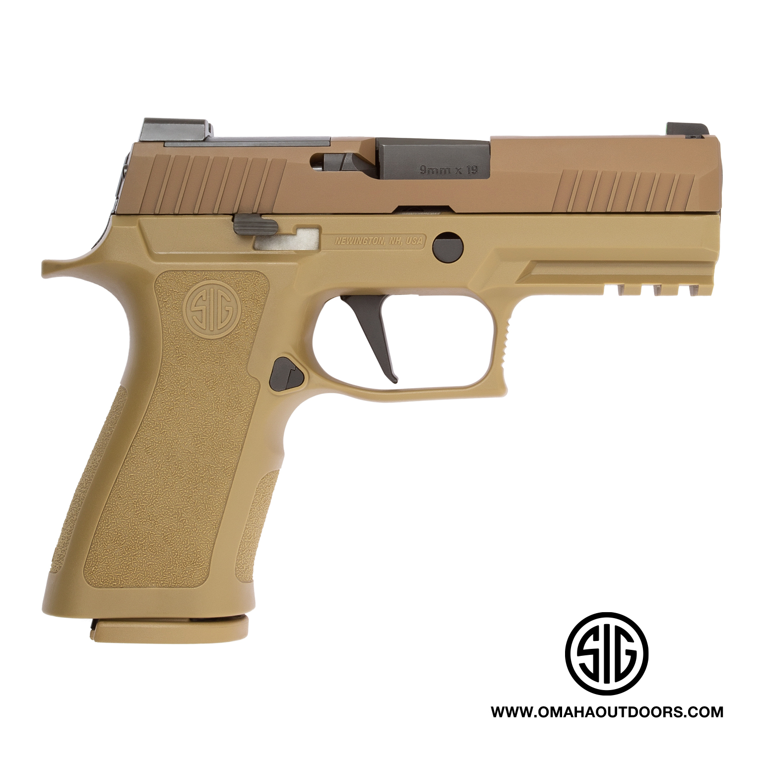 Sig Sauer P320 X Carry 17 RD 9mm Coyote Pistol - Omaha Outdoors