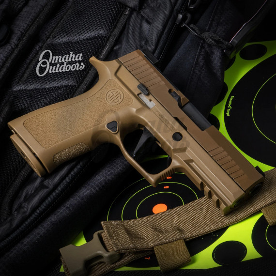 Sig Sauer P320 X Carry 17 Rd 9mm Coyote Pistol Omaha Outdoors 