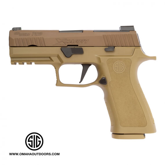 Sig Sauer P320 X Carry 17 Rd 9mm Coyote Pistol - Omaha Outdoors