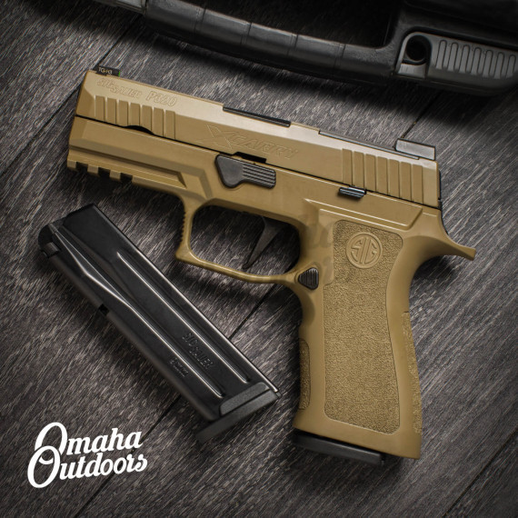 SIG P320 X Carry Full FDE Pistol 17 RD 9mm - Omaha Outdoors