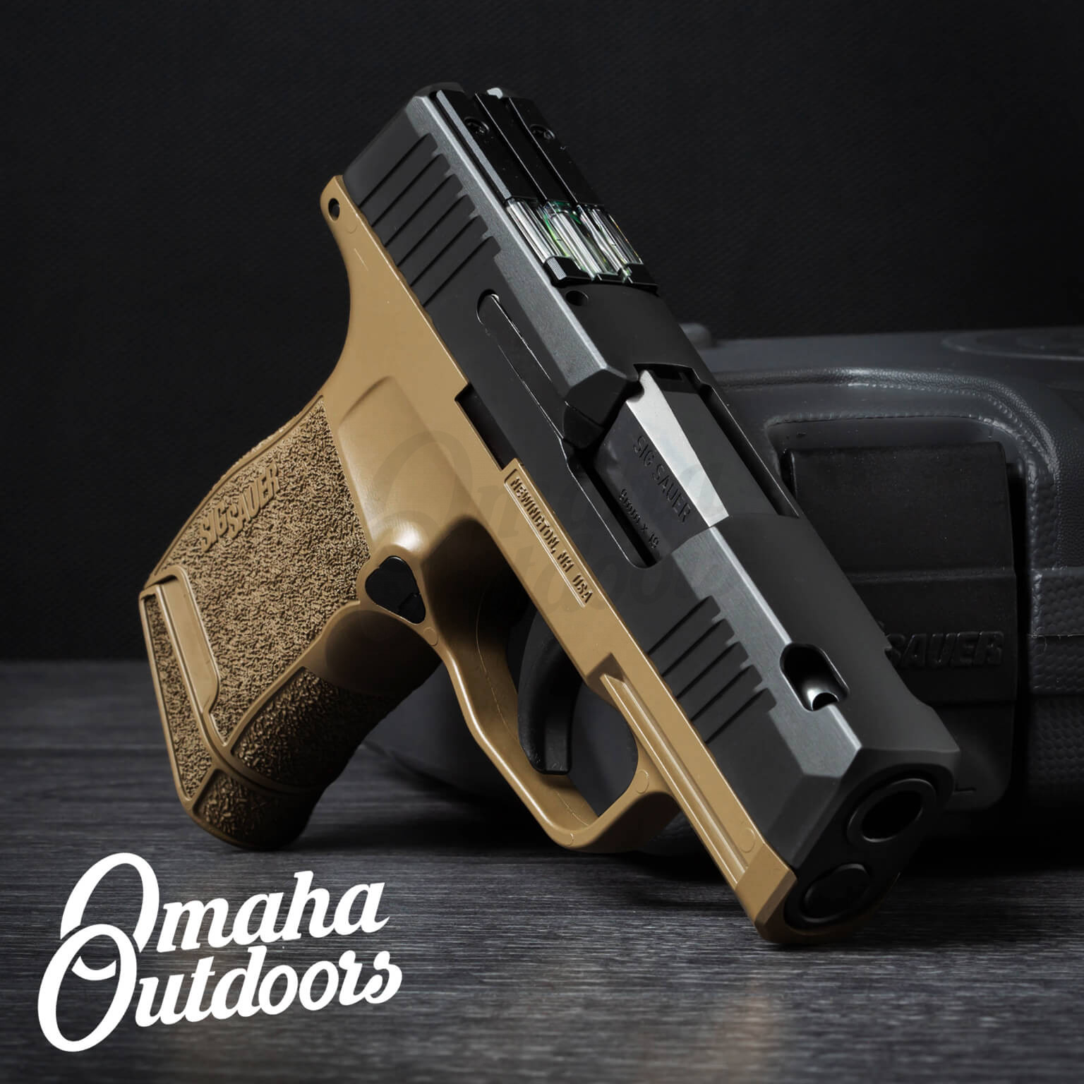 Sig Sauer P365 SAS 10 RD 9mm FDE Pistol Ported - Omaha Outdoors