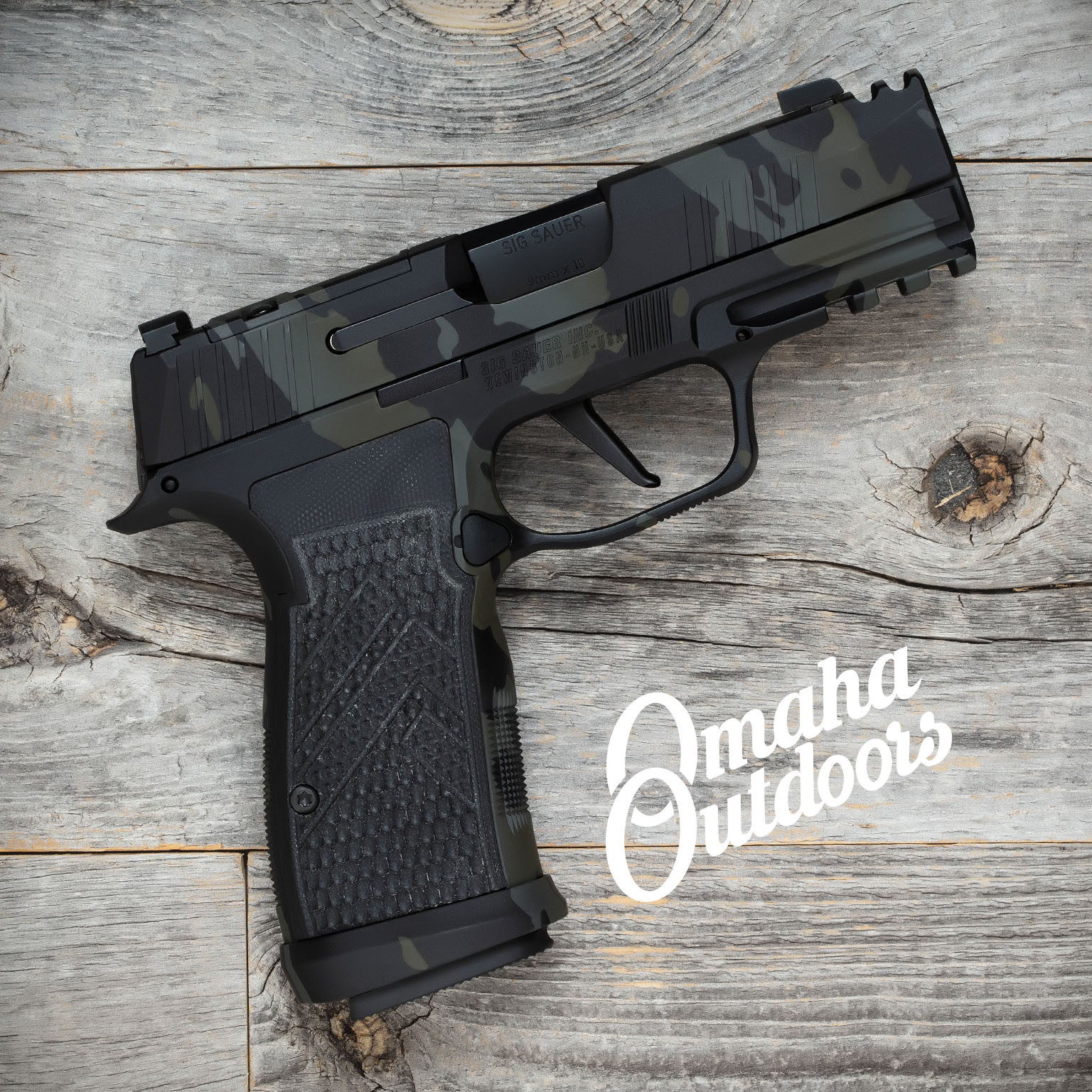 SIG P365 AXG Legion Black MultiCam - Omaha Outdoors