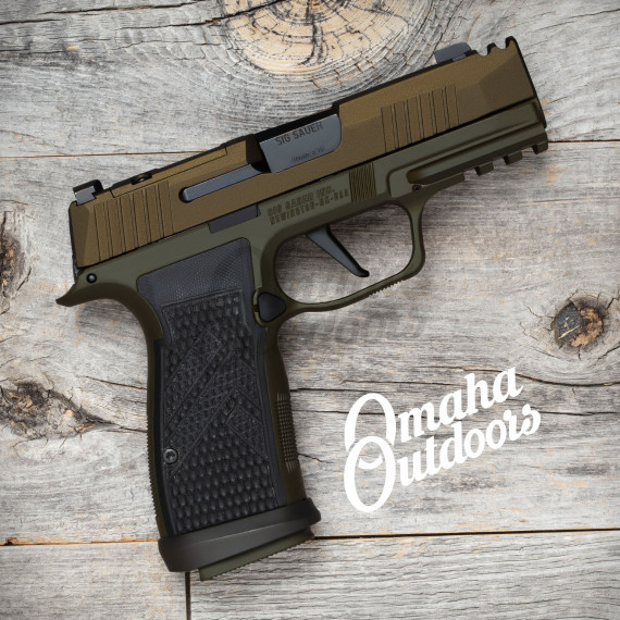 Sig P365 Axg Legion Od Green   Spartan Bronze - Omaha Outdoors