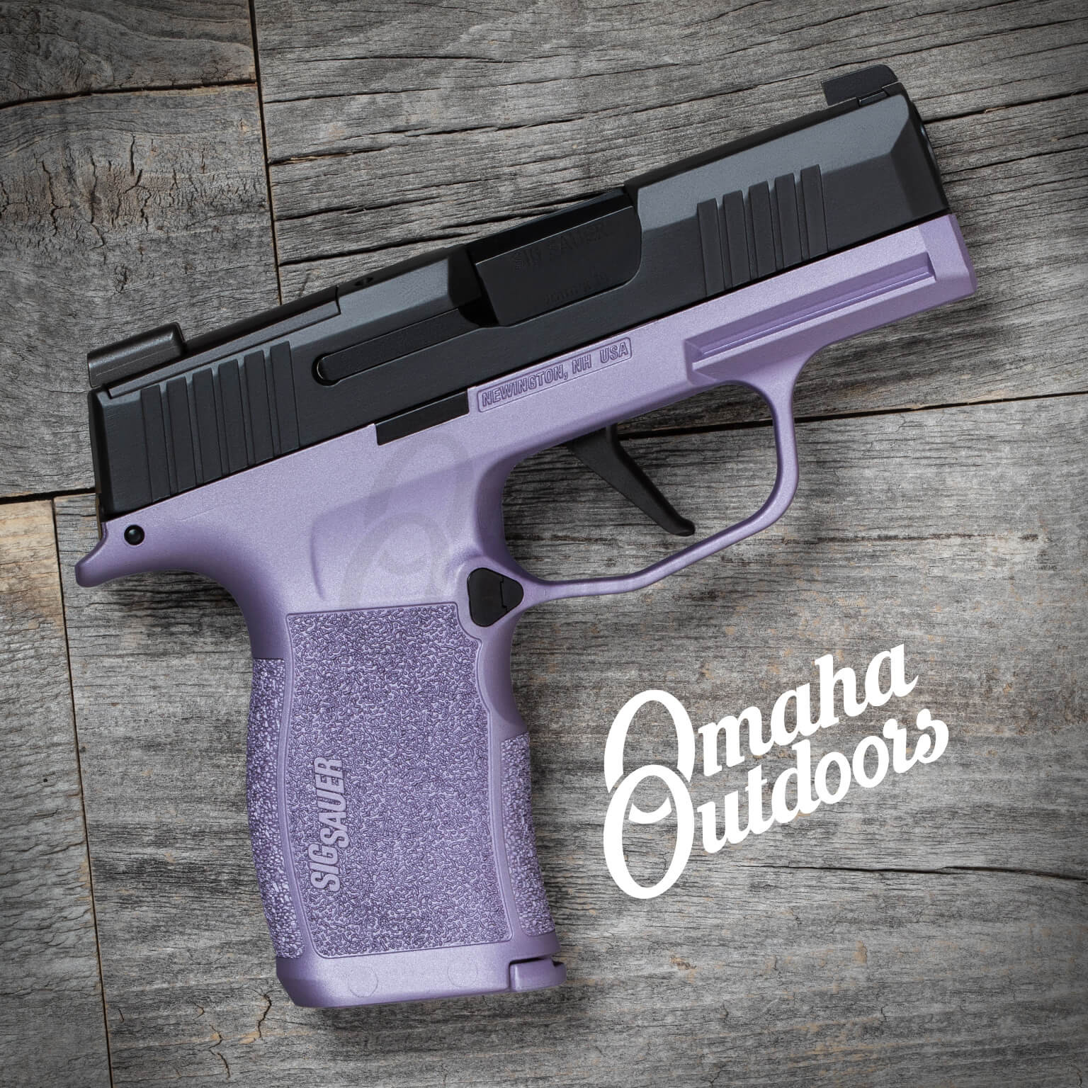 SIG P365X Lily Lilac Pistol 12 RD Vuurwapen Magazine Release SIG P365X Lily Lilac Pistol 12 RD Vuurwapen Magazine Release