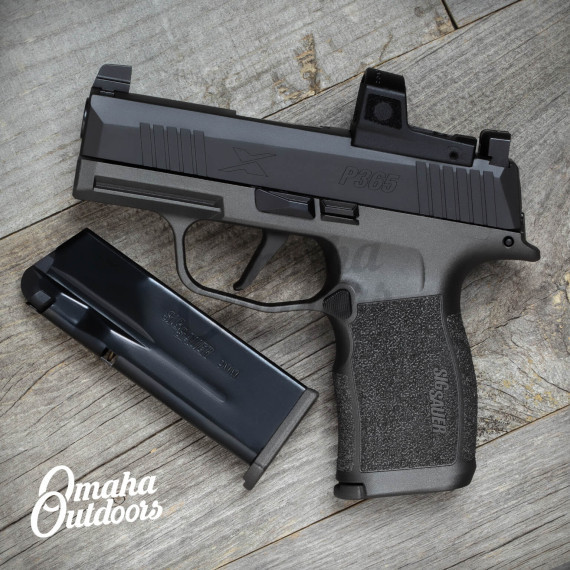 SIG P365X Disruptive Grey Vuurwapen Mag Release Romeo Zero Elite ...