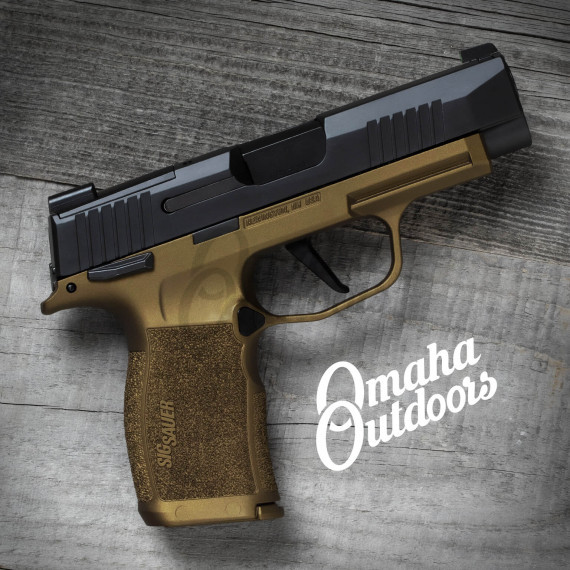 SIG P365 XL Burnt Bronze Manual Safety Vuurwapen Magazine Release ...