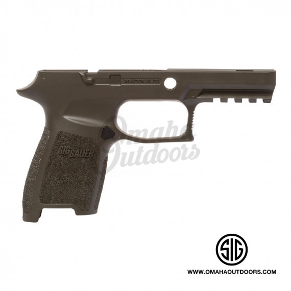 SIG P320 Compact Grip Module Medium OD Green Cerakote - Omaha Outdoors