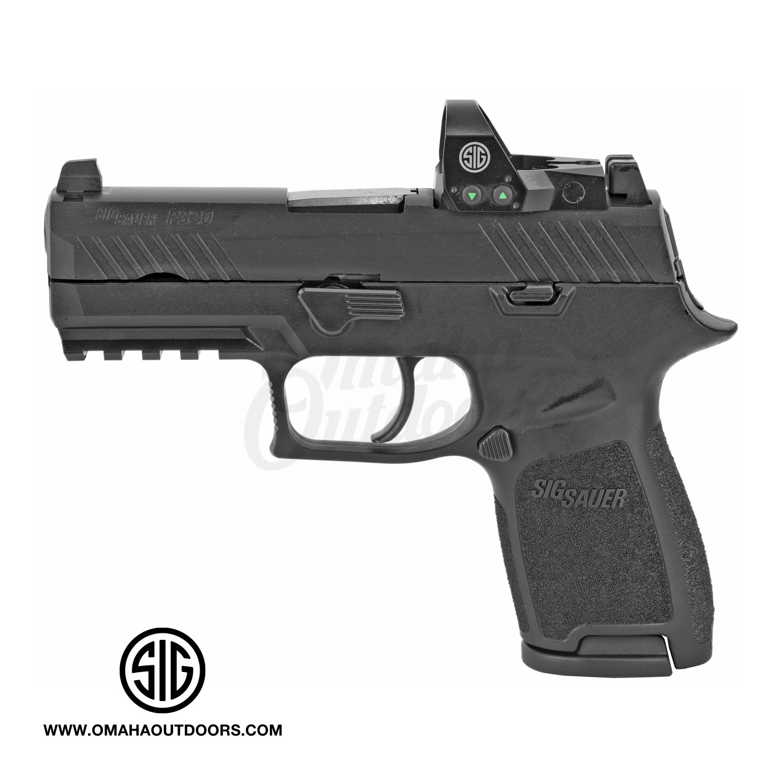 Sig Sauer P320 Rxp Compact Pistol 9mm 15 Rd Romeo 1 Pro Reflex Omaha Outdoors 4834