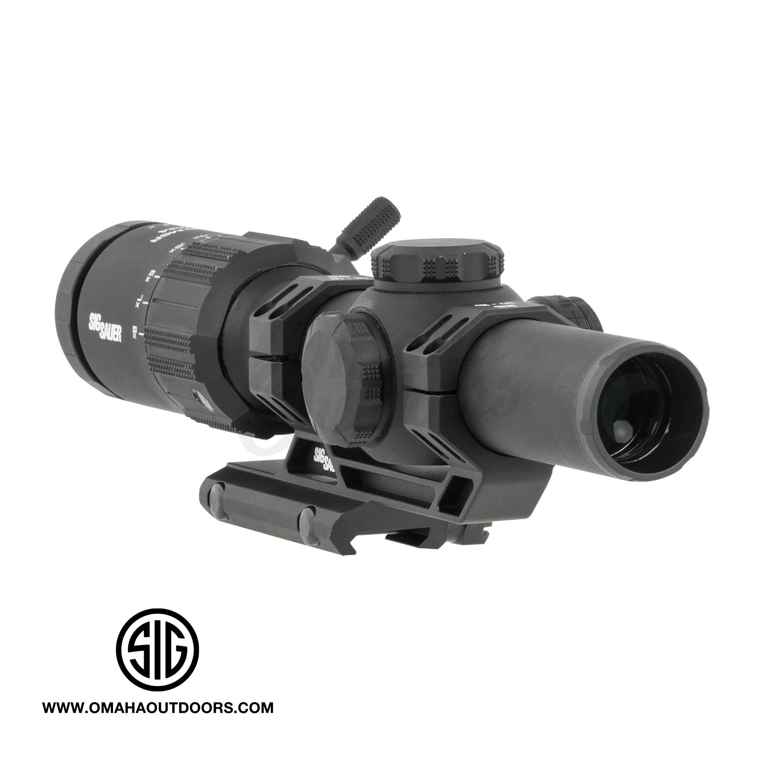 Sig Sauer Tango-MSR LVPO, Scope, 1-8x24mm, MSR BDC8, Black