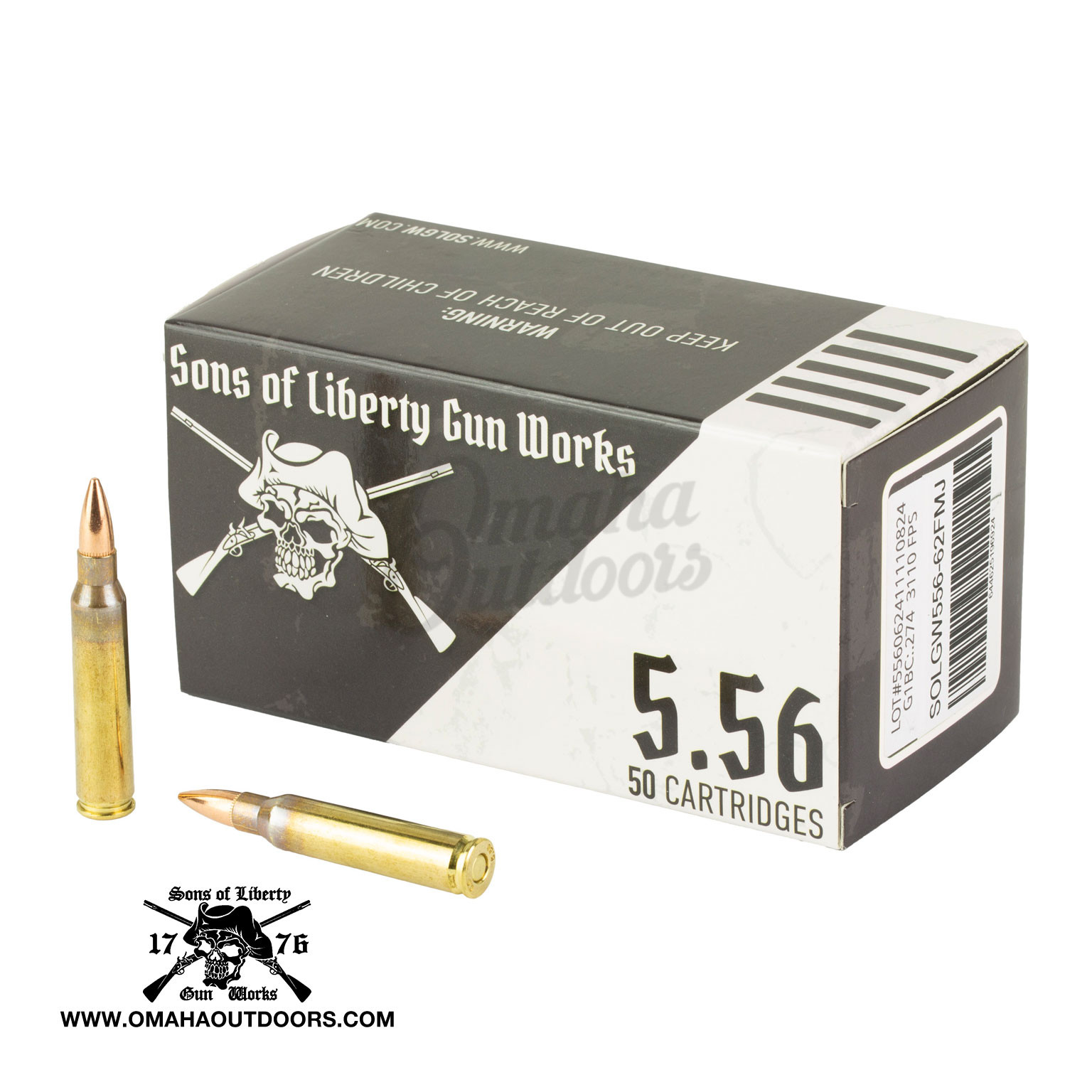 Solgw 5 56 62 grain fmj