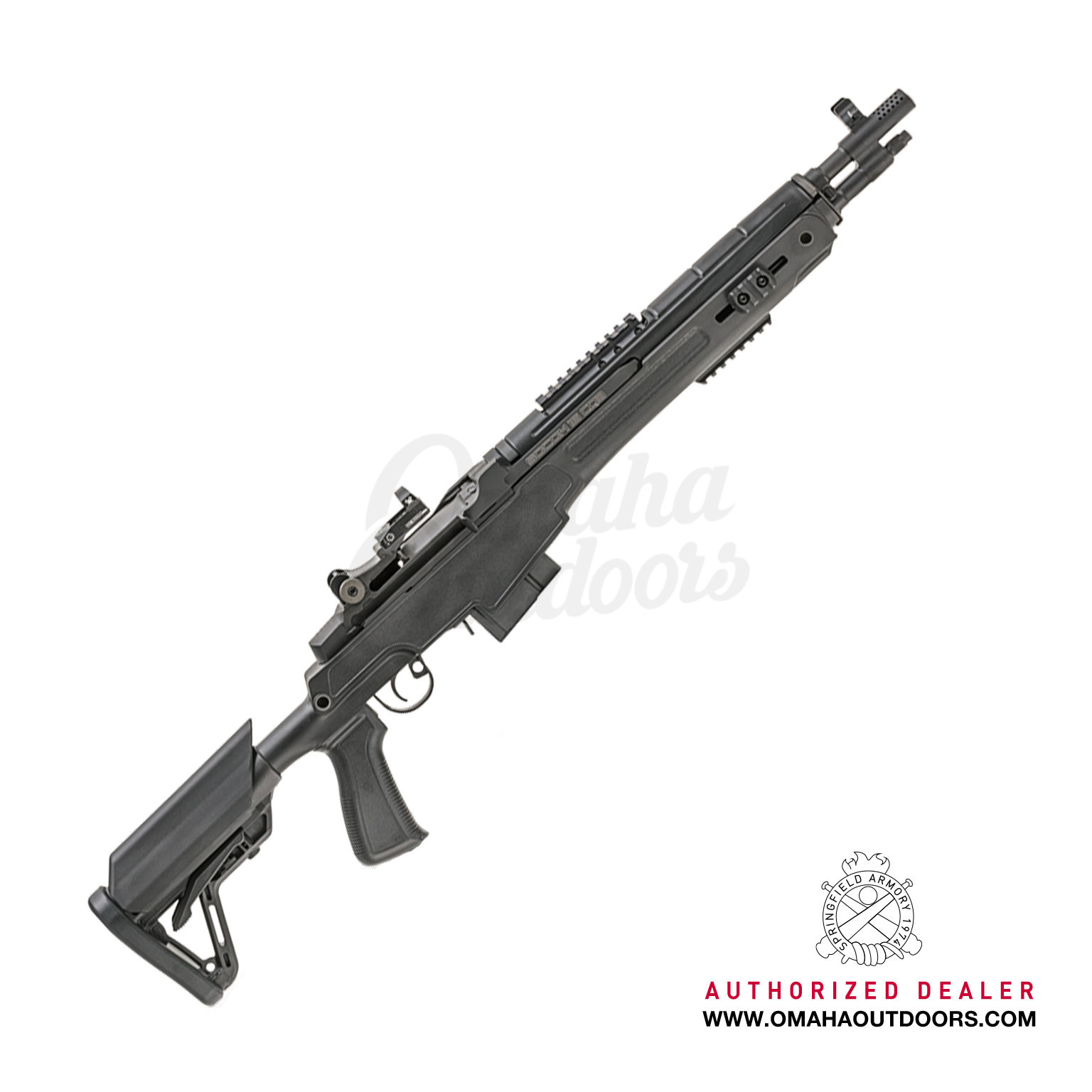 Springfield M1A SOCOM 16 CQB Rifle Dragonfly Red Dot