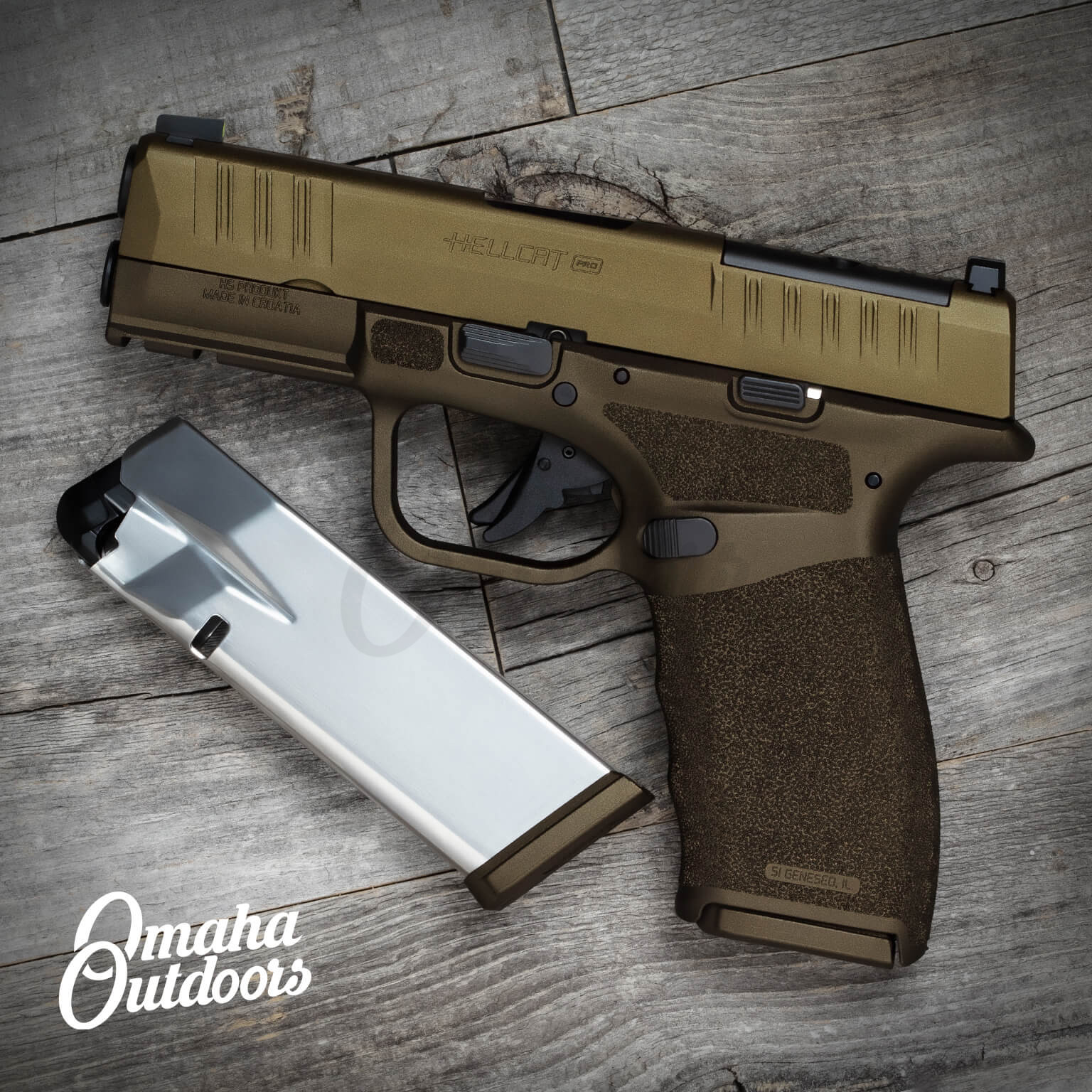 Springfield Hellcat Pro Spartan Bronze Burnt Bronze Omaha Outdoors