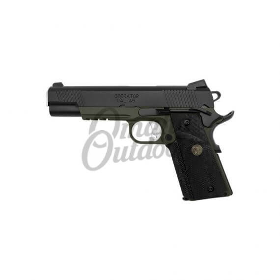 Springfield Armory 1911 Loaded Operator Mc Od Green 5 Pistol 7 Rd 45 Acp Night Sights Ca 6179