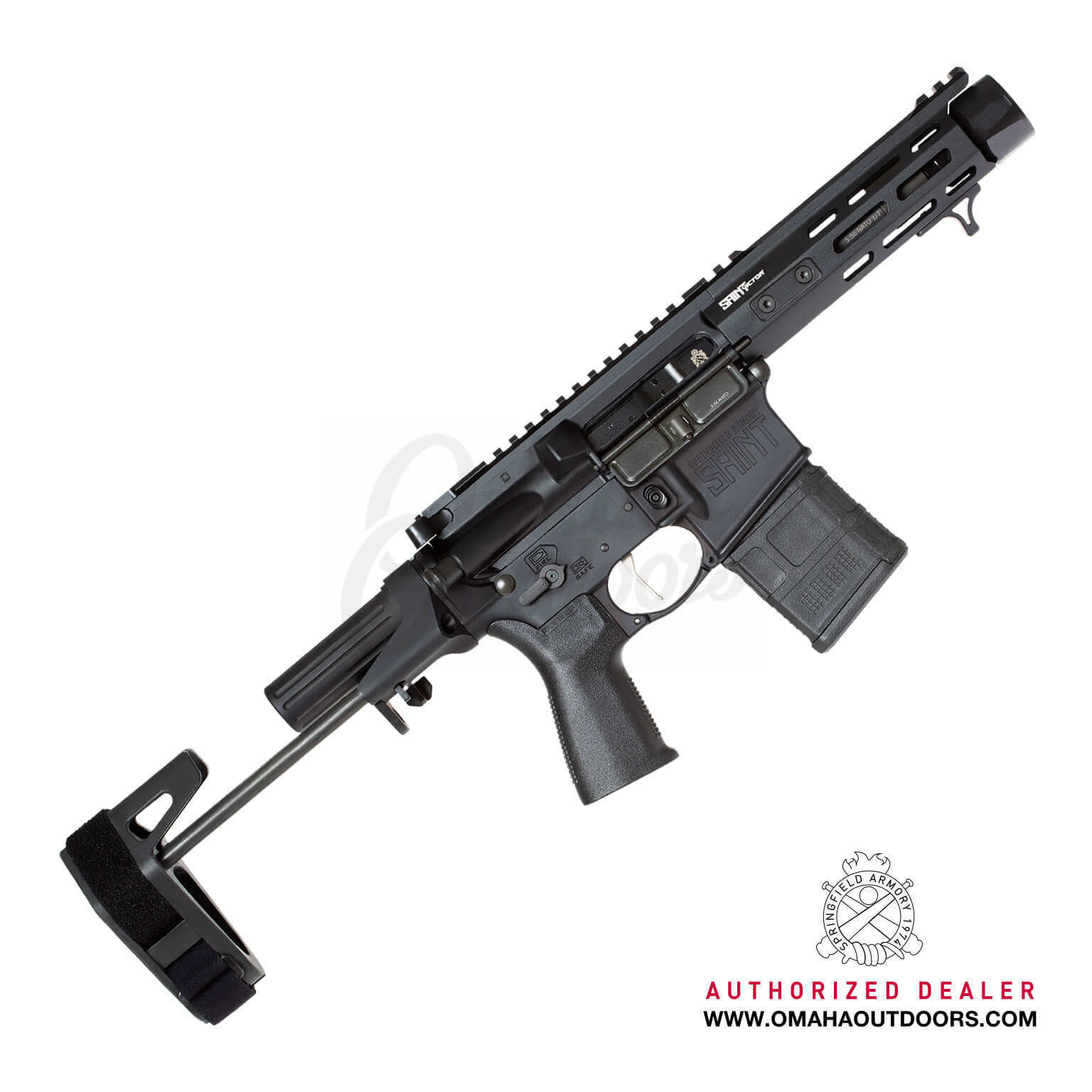 Springfield SAINT Victor PDW 20 RD 5.56 5.5" Pistol - Omaha Outdoors