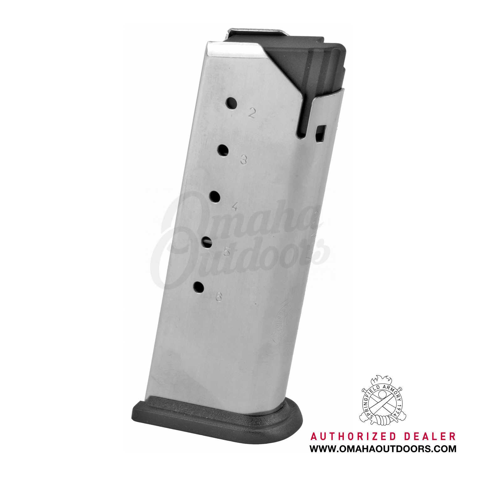 Springfield XDE XDE5006 Stainless Steel Mag 6 Round Rd Magazine for Xd-e 45 ACP for sale online 