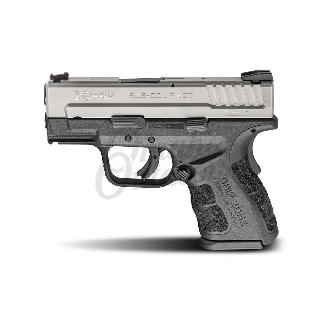 Springfield Armory XD Mod.2 Subcompact Pistol 9 10 RD 40 S&W Stainless ...