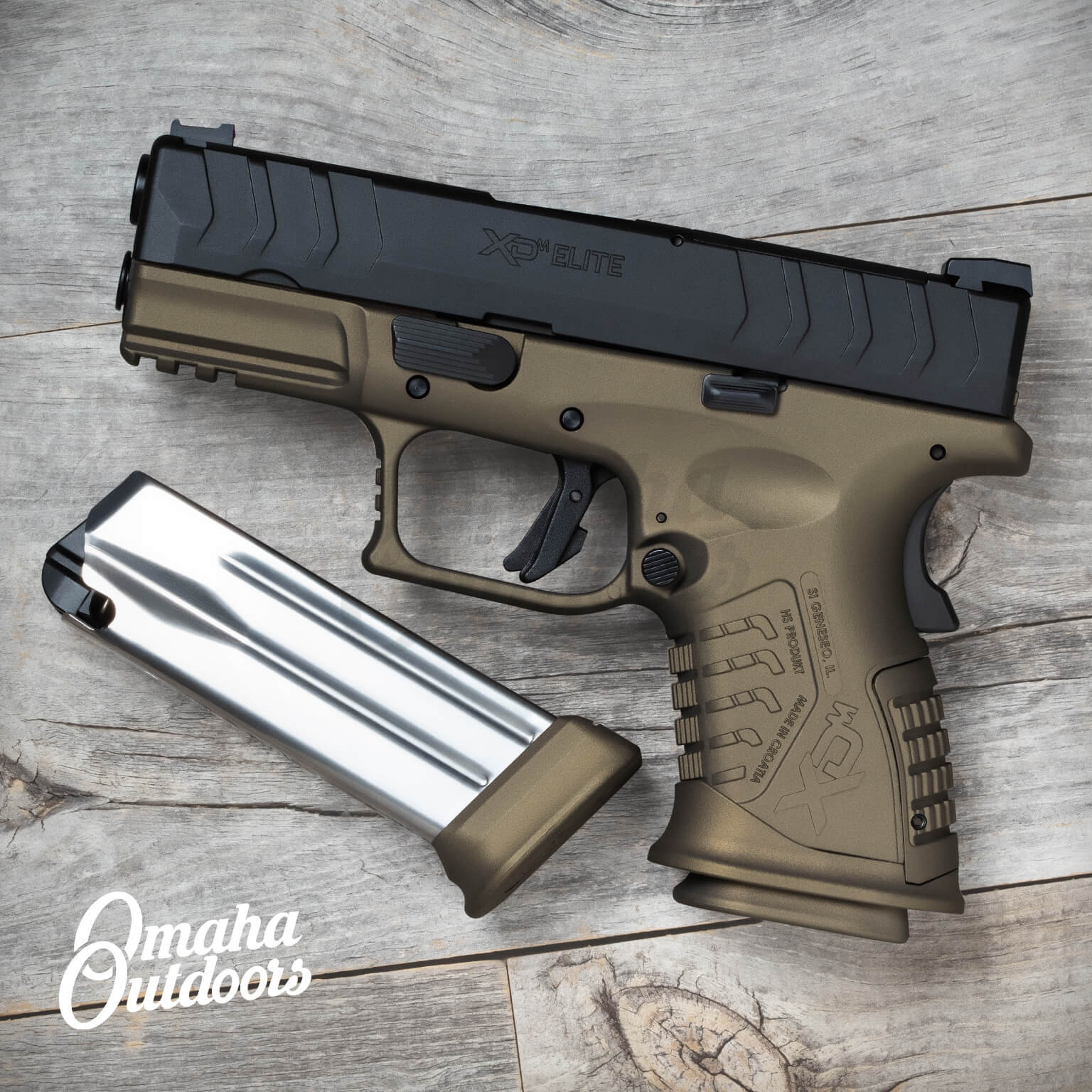 Springfield XDM Elite OSP Compact 9mm Gamma Bronze - Omaha Outdoors