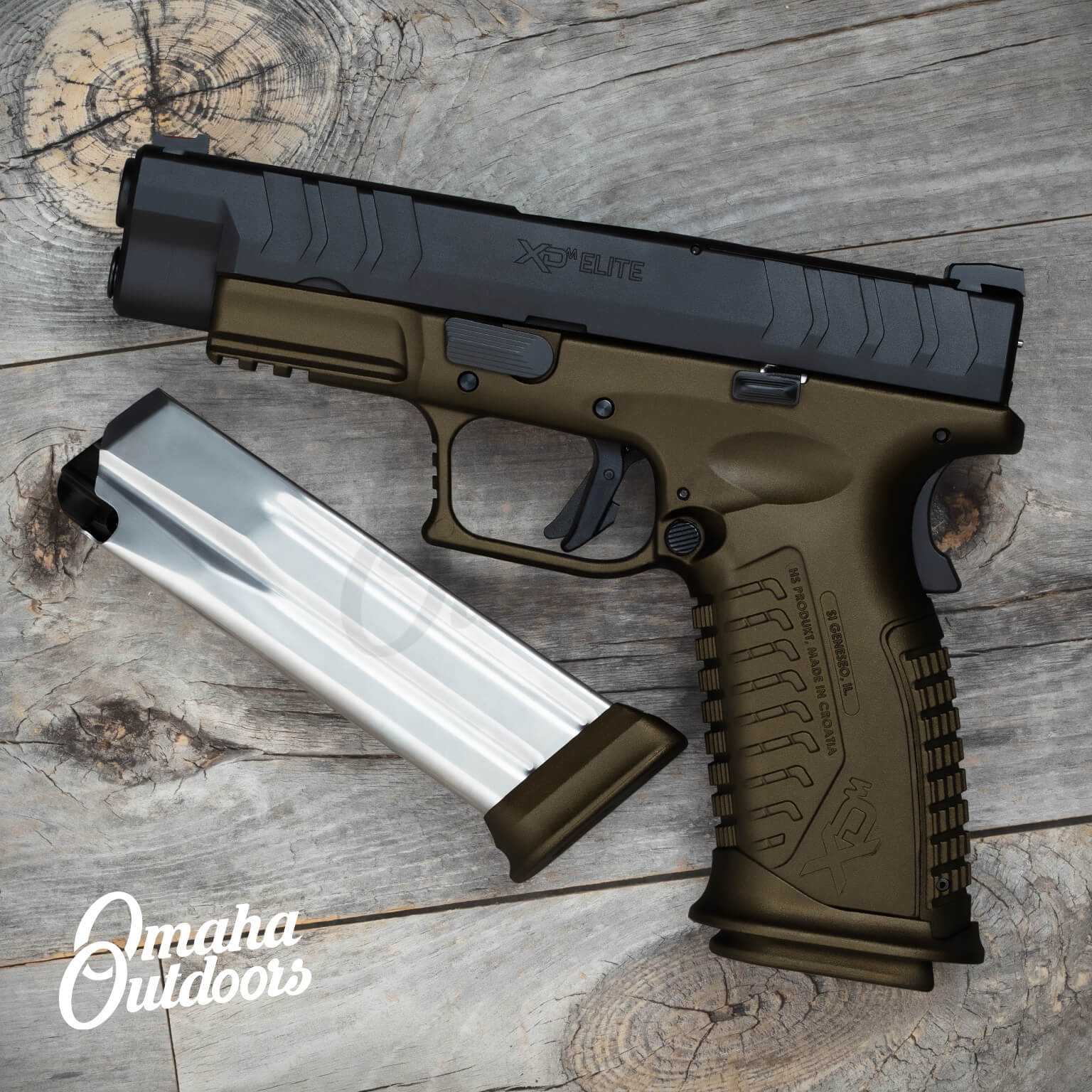 Springfield Xdm Elite 4 5 Osp 10mm Spartan Bronze Omaha Outdoors