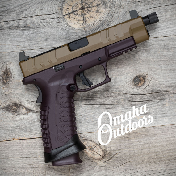 Springfield Xdm Elite 4 5 9mm Osp Plum Fde Pistol Threaded Barrel Omaha Outdoors