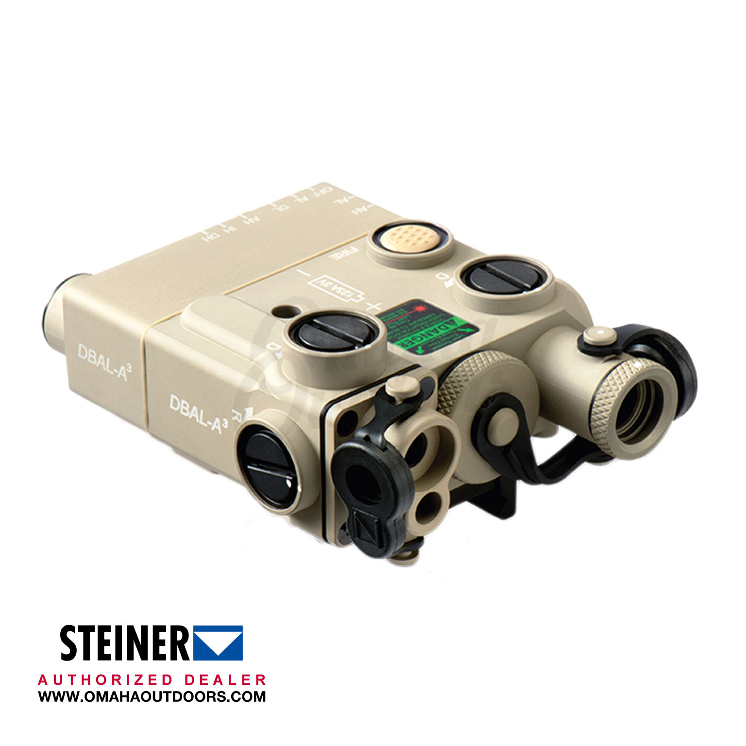 Steiner Optics DBAL-A3 Green Civilian Dual Beam Aiming Laser - Advanced ...