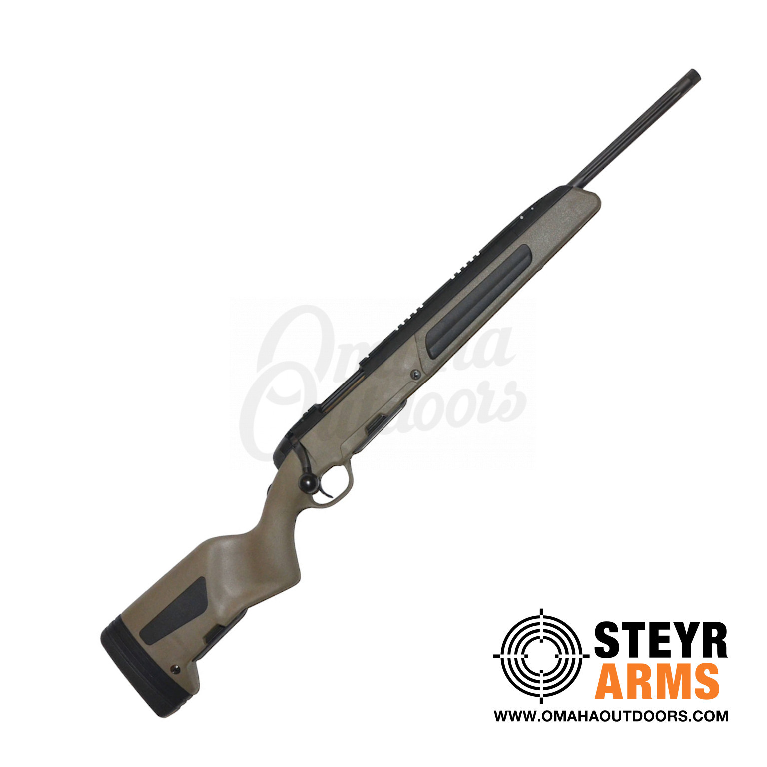 Steyr Scout 223 OD Green Rifle - Omaha Outdoors