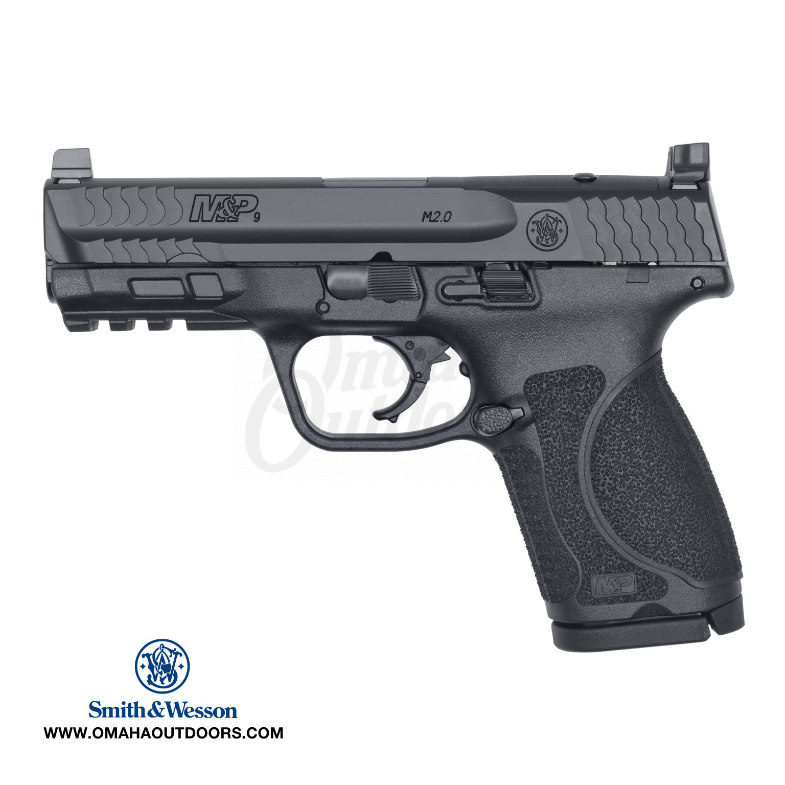 S&W M&P 2.0 Compact Optics Ready Pistol 15 RD