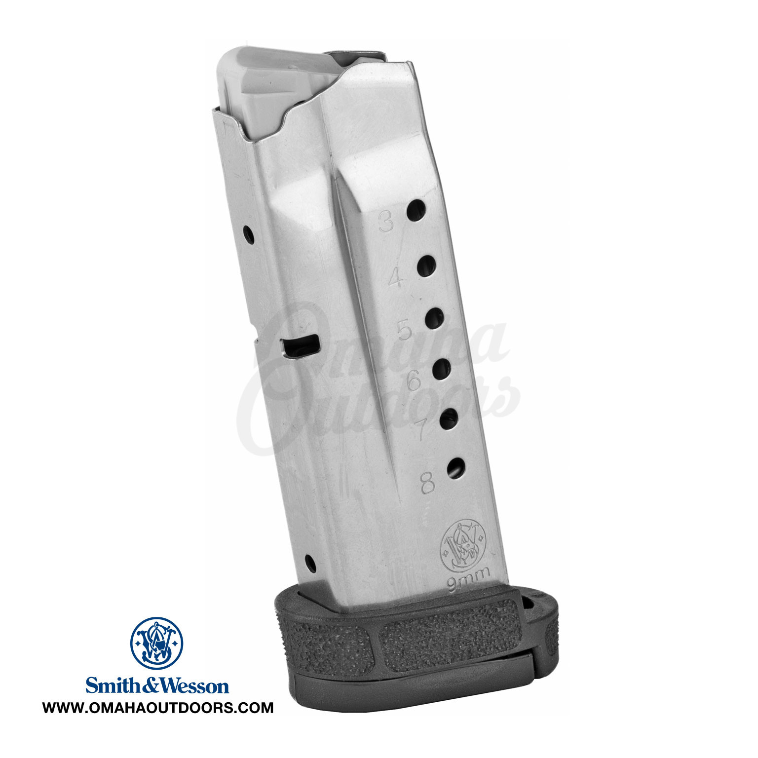 S W M P9 Shield 2 0 9mm 8 Round Magazine Omaha Outdoors   Sw 3009876 