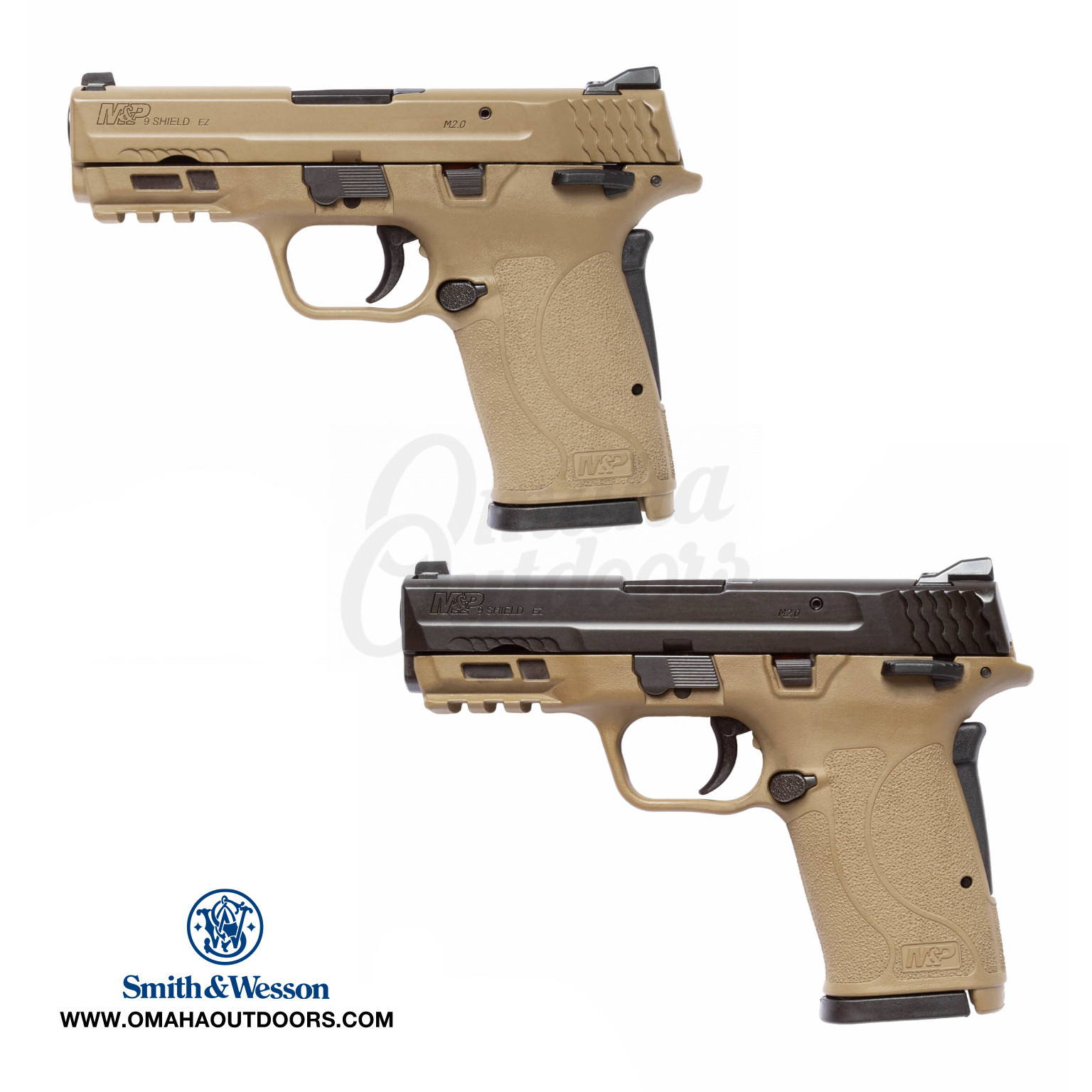 S W Shield Ez 9mm Fde Omaha Outdoors