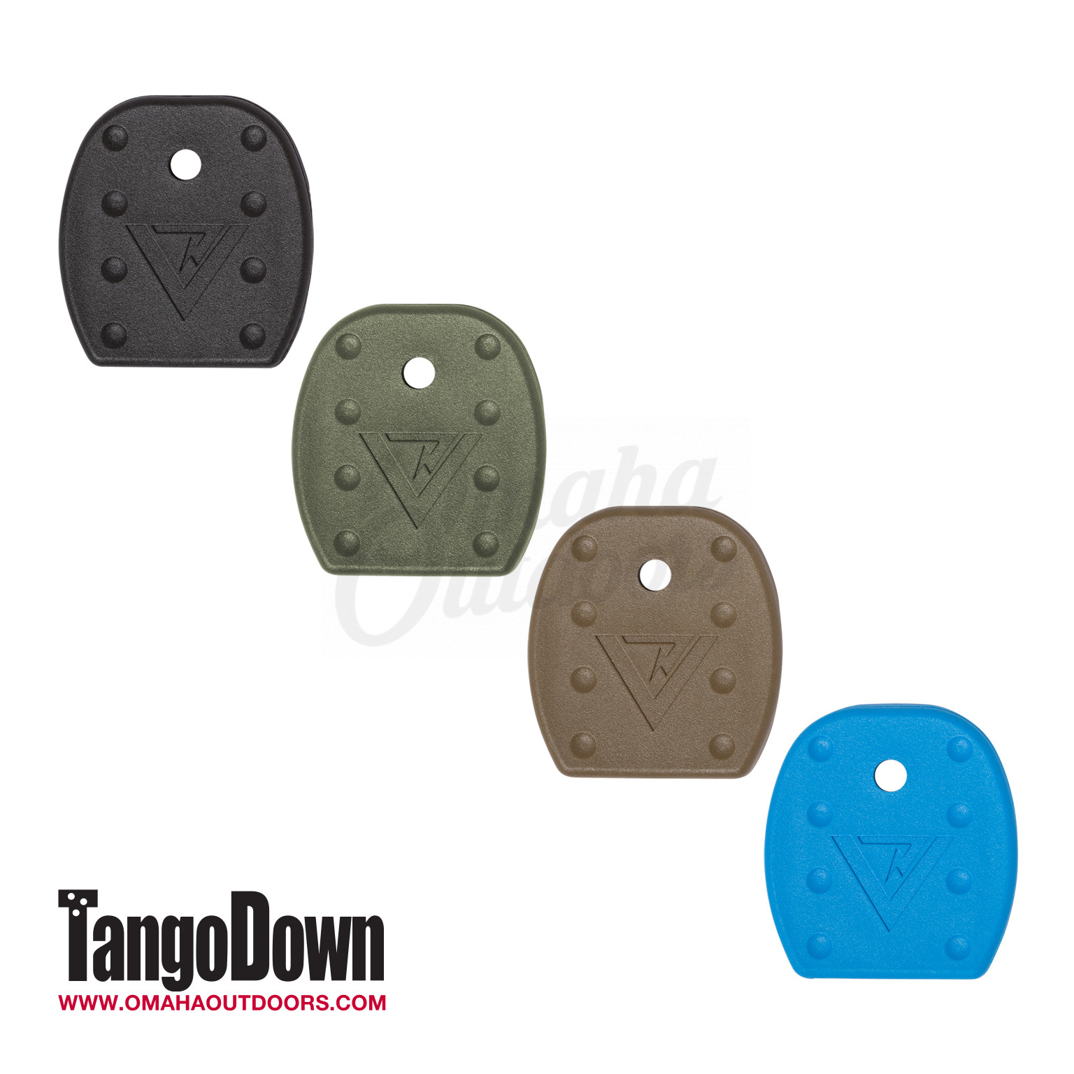 Tangodown Vickers Tactical Magazine Floor Plate 5 Pack Glock 17 19