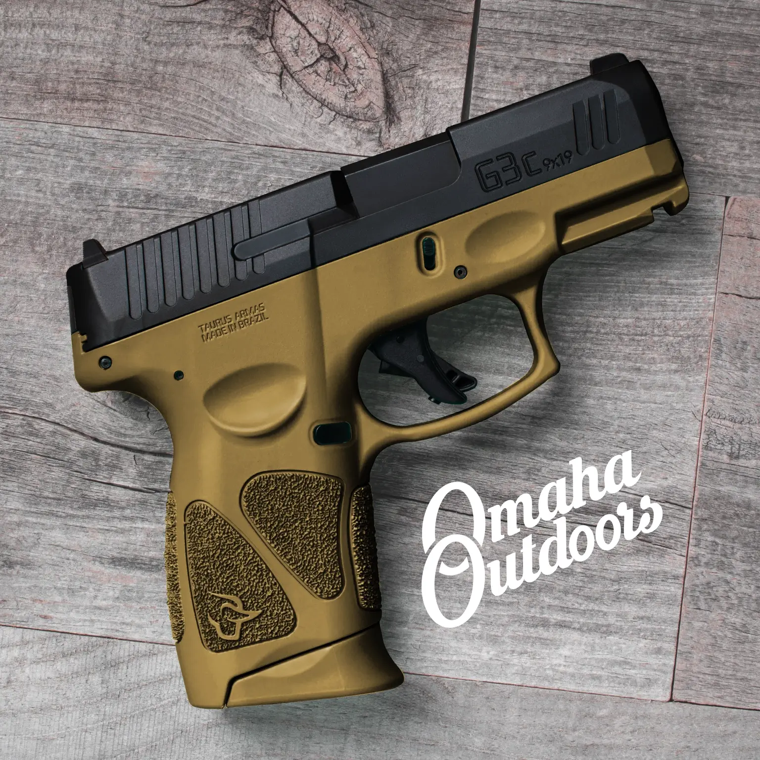 Glittered Taurus G3C Cerakoted Using Corvette Yellow, 51% OFF