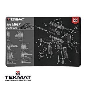 TekMat Glock Gen5 Parts Diagram Cleaning Mat