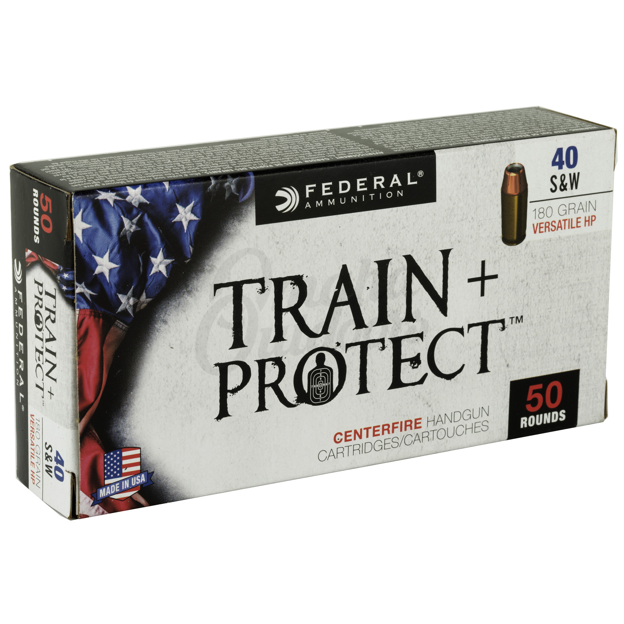 Federal Premium American Eagle .40 S&W 180-Grain Centerfire Pistol  Ammunition - 50 Rounds