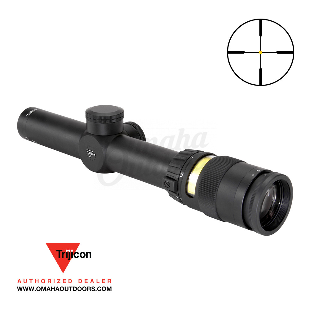 Trijicon AccuPoint 1-4 Scope Amber Standard Duplex Crosshair - Omaha ...