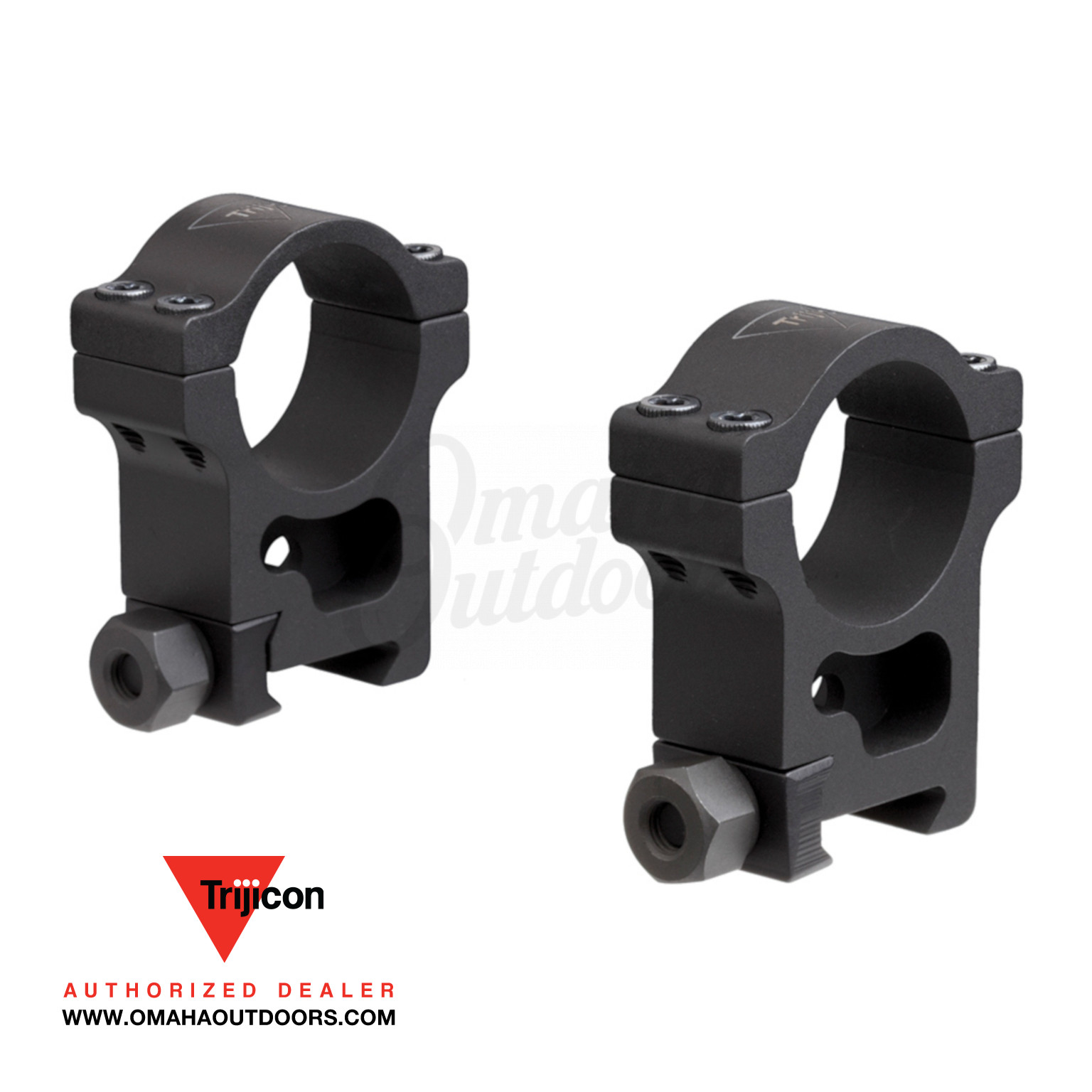 Trijicon Tr106 30mm Extra High Scope Rings Aluminum Omaha Outdoors