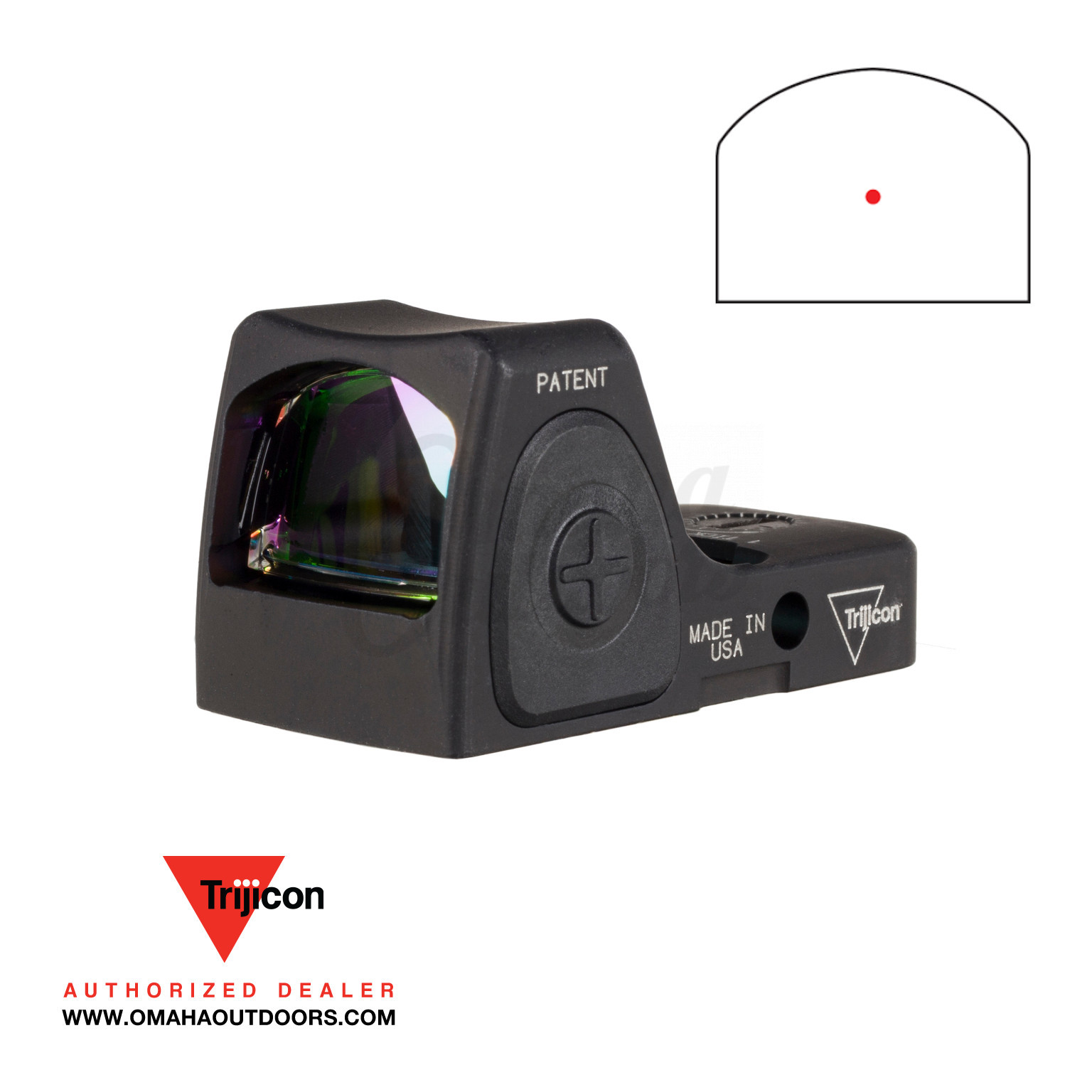 719307616370 Trijicon RMRcc 3.25 MOA - Omaha Outdoors