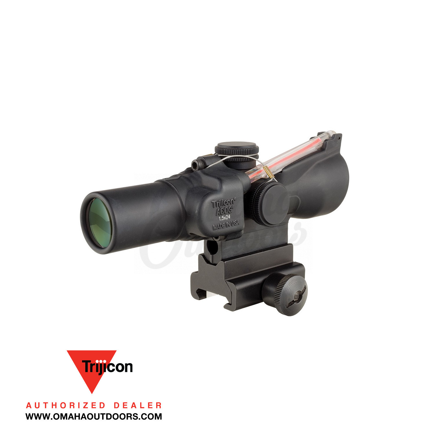 Trijicon ACOG 1.5x24 Red Duplex Crosshair - Omaha Outdoors