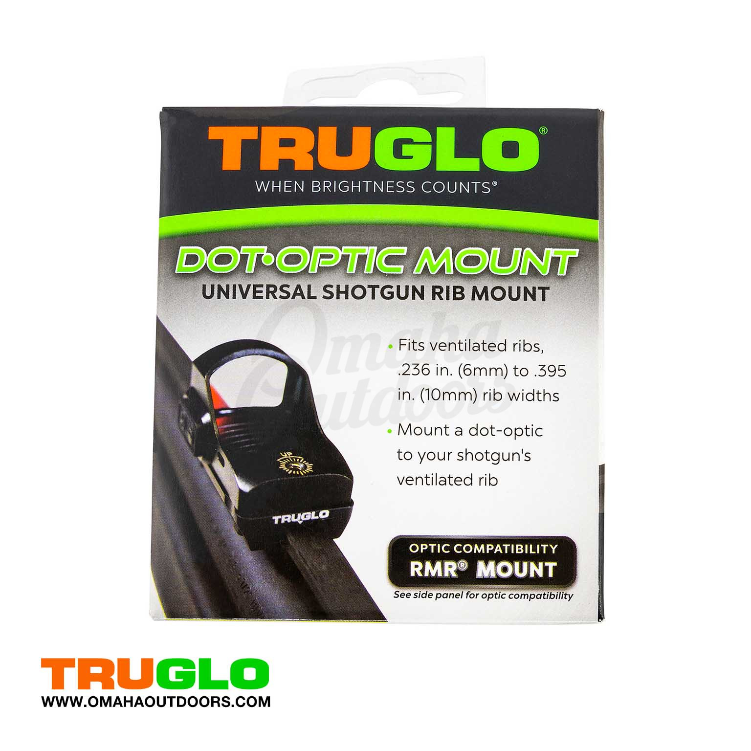 TRUGLO Universal Shotgun Rib Mount RMR - Omaha Outdoors