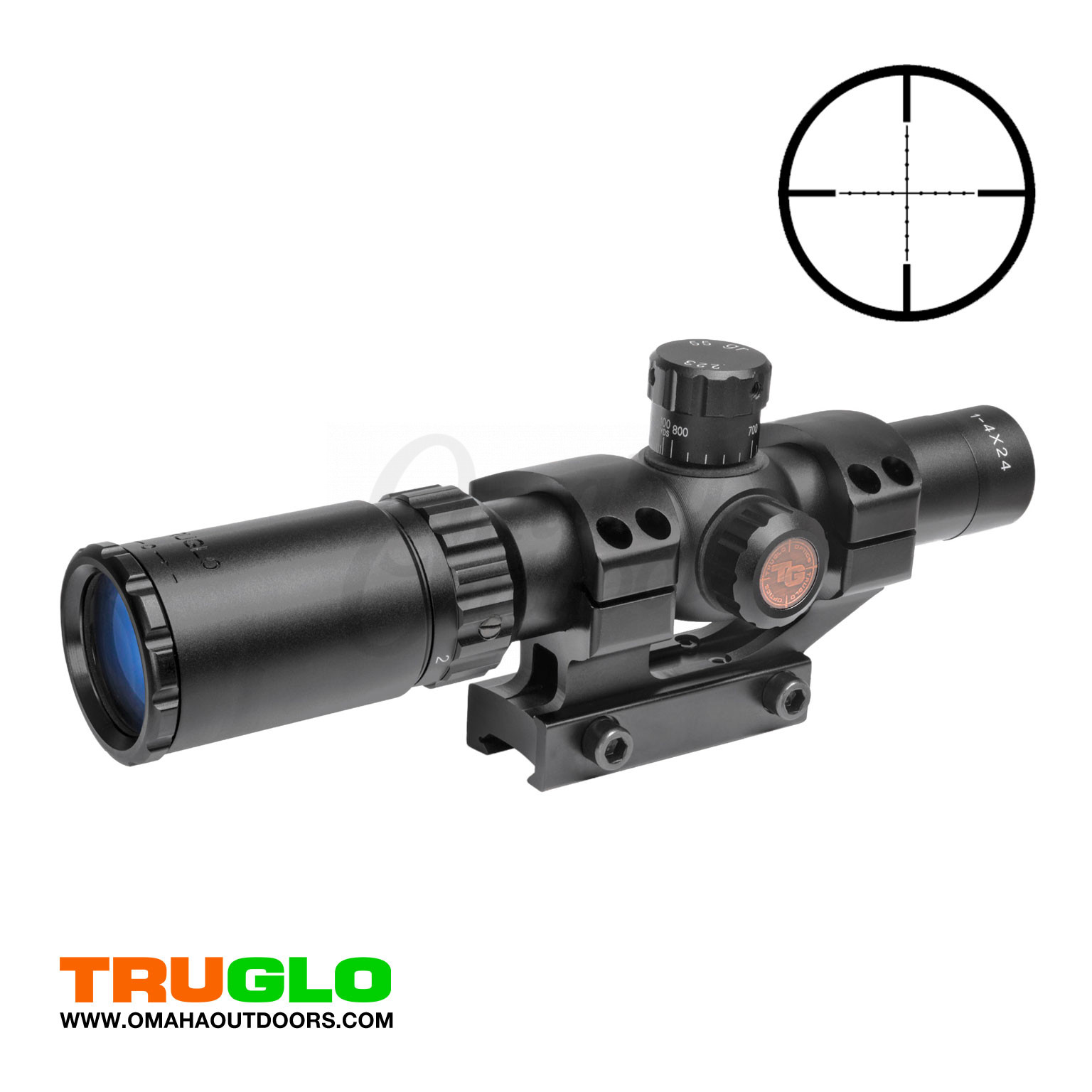 TRUGLO TRU BRITE 30 1-4x24 - Omaha Outdoors