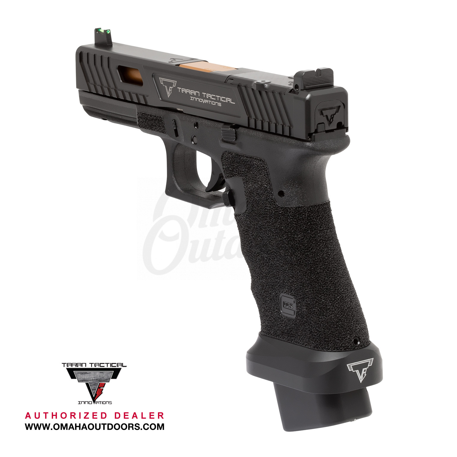 Taran Tactical Mod Glock 17 Gen 3 John Wick 23 RD 9mm Pistol RMR Cut -  Omaha Outdoors