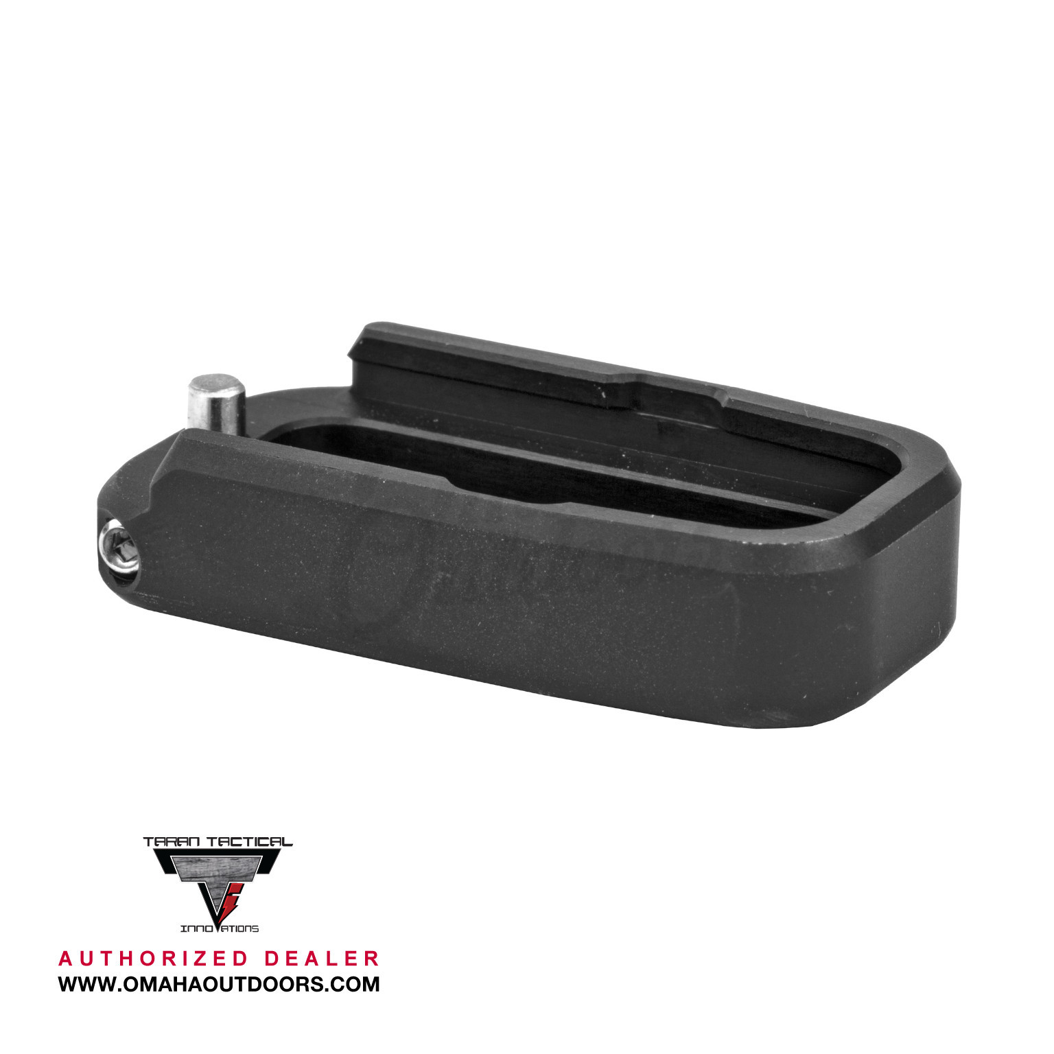 Taran Tactical Glock 43 Plus 1 Mag Extension Flat Black - Omaha Outdoors