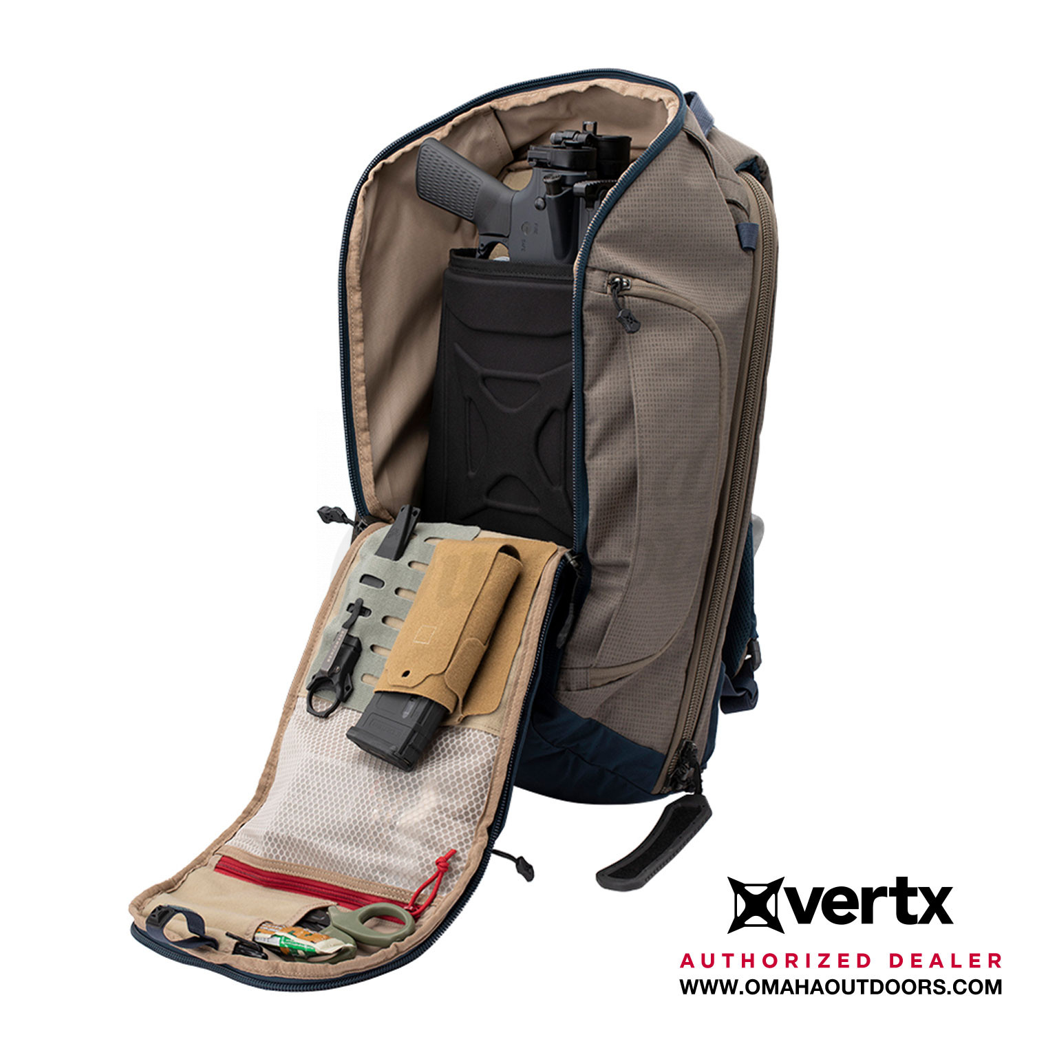 vertx gamut heather black