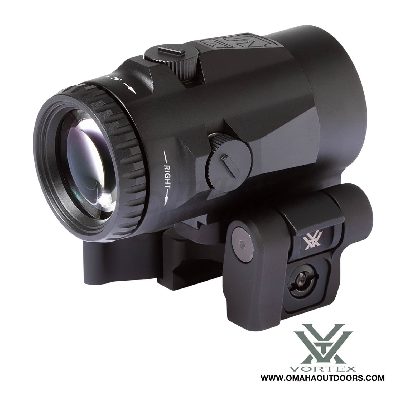 Vortex 3x Micro Magnifier With Flip Mount - Omaha Outdoors