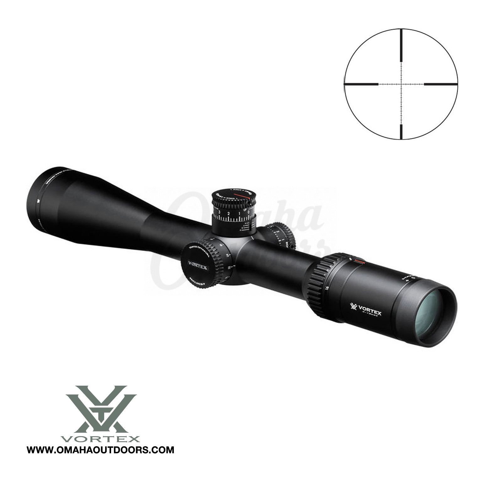 Vortex Viper HST 4-16x44 Rifle Scope 30mm VMR-1 MRAD Reticle VHS-4308